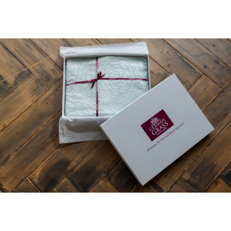 Постельное белье евро жаккард люкс Azur Palette Grass German Grass