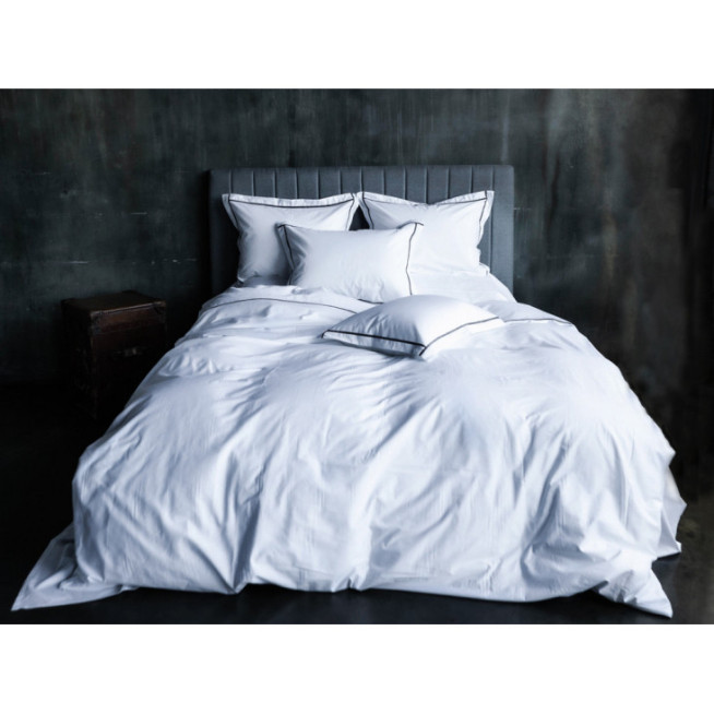 Постельное белье евро мако сатин Salzburg Noble Gray Grass German Grass