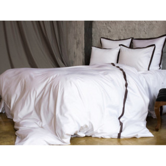 Пододеяльник 1/5 спальный 150х200 мако сатин Vienna Noble Gray Grass German Grass