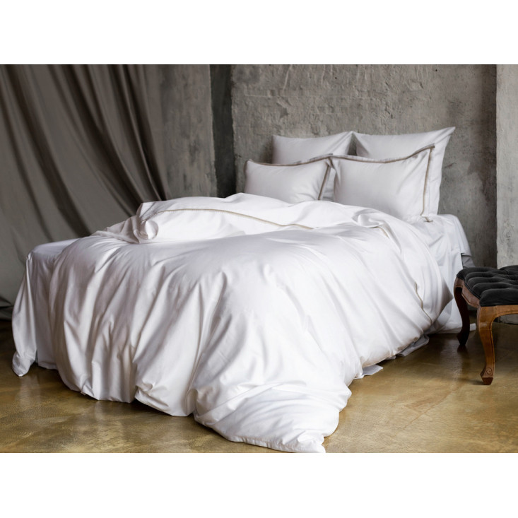 Постельное белье семейное мако сатин Tryol Noble Lace Grass German Grass