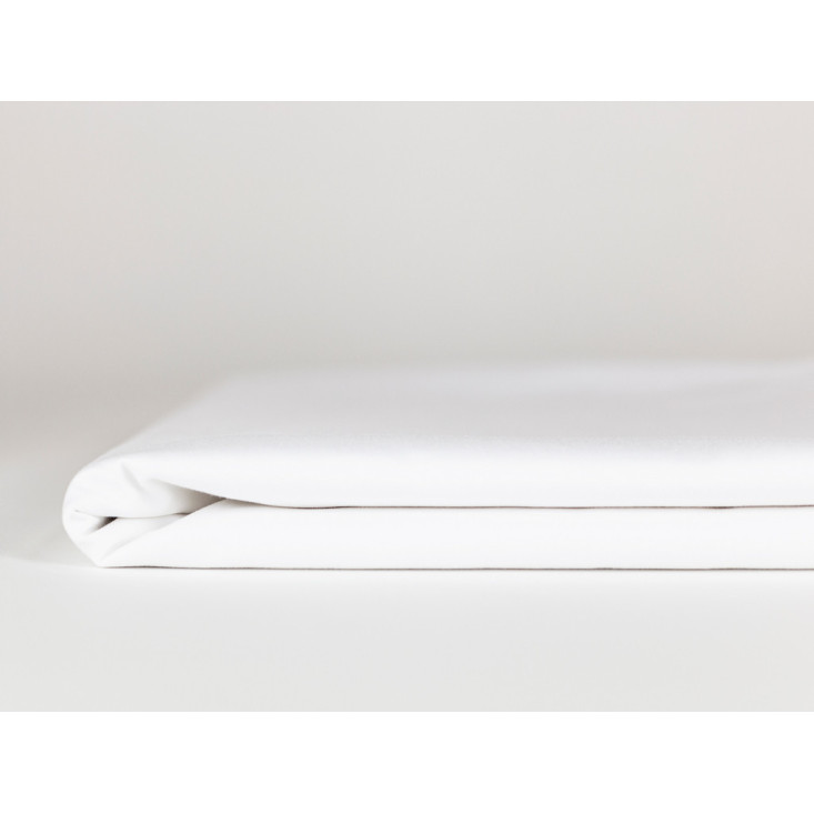 Простыня 270х300 мако сатин Noble Traditions Glace White Grass German Grass