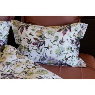 Постельное белье евро мако сатин люкс Clay Peony von der Thannen фото