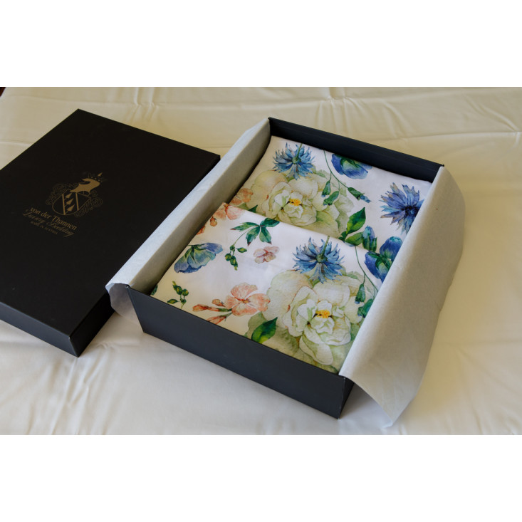 Постельное белье семейное мако сатин люкс Crystal Peony von der Thannen