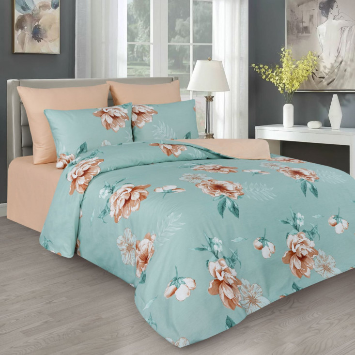 Постельное белье 2 спальное сатин Valtery CS-6