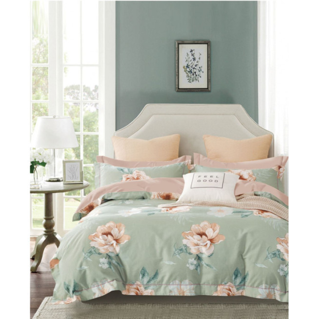 Постельное белье евро сатин Valtery C-353