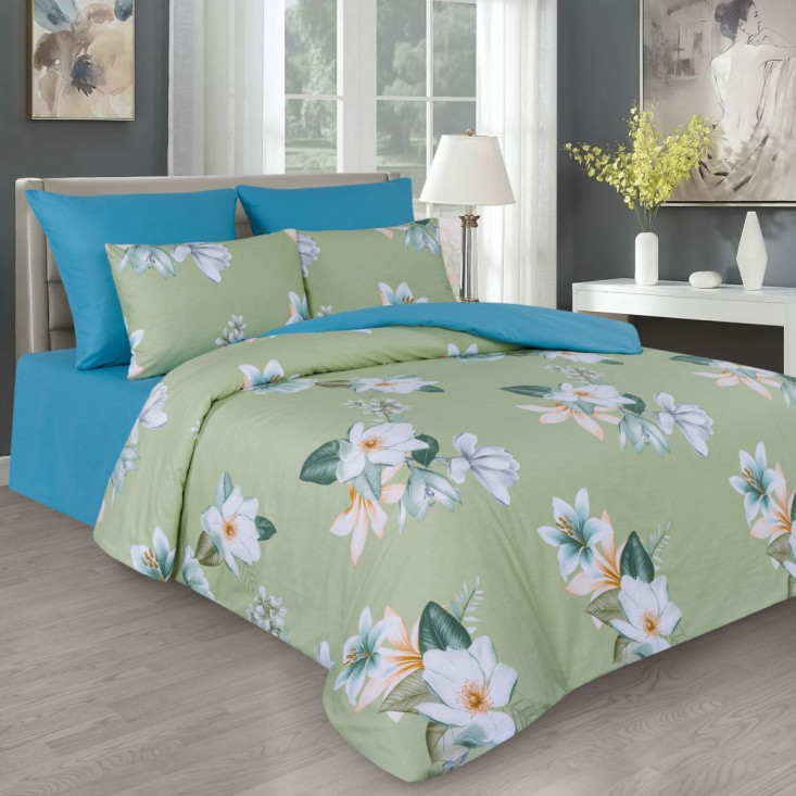 Постельное белье 2 спальное сатин Valtery CS-7