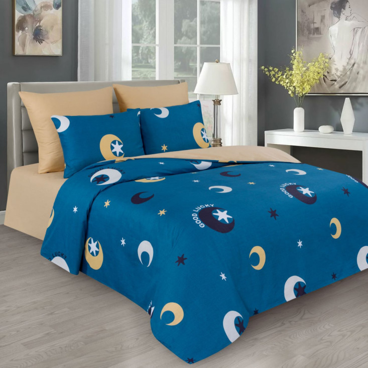 Постельное белье 2 спальное сатин Valtery CS-13