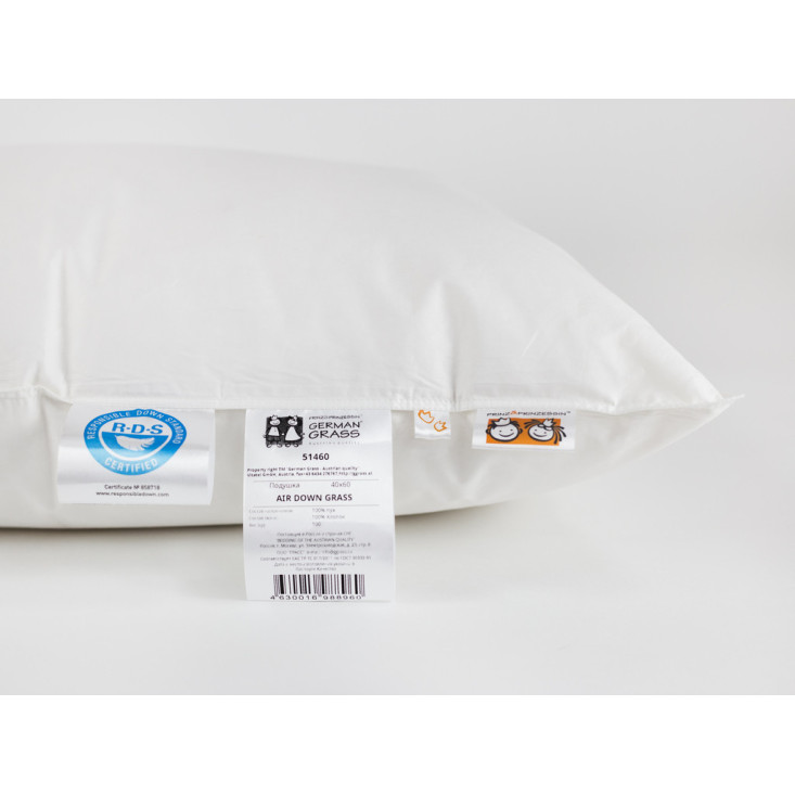 Подушка пуховая 40х60 German Grass Baby Angel Grass