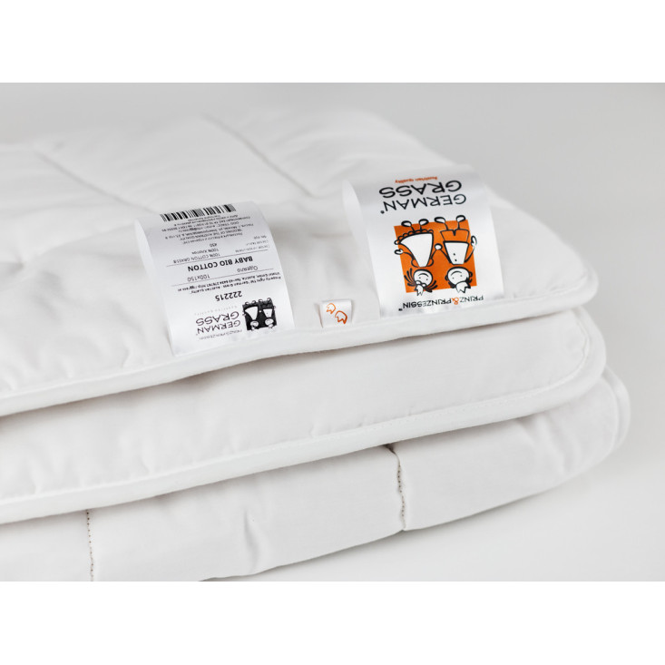 Одеяло детское 100х150 легкое German Grass Baby Bio Cotton