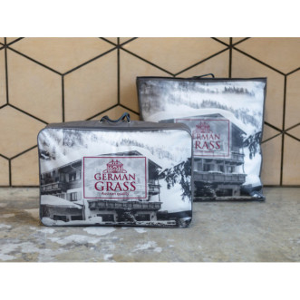 Наматрасник топпер 120х200 всесезонный ортопедический German Grass Naturlatex Topper Grass фото