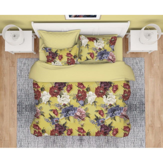 Постельное белье евро сатин люкс Valtery RS-417