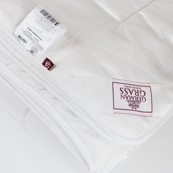 Одеяло всесезонное евро макси 240х260 Cottonwash German Grass