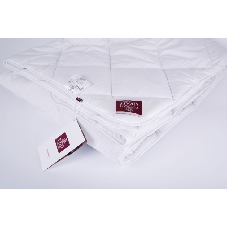 Одеяло легкое евро макси 240х260 Linenwash German Grass