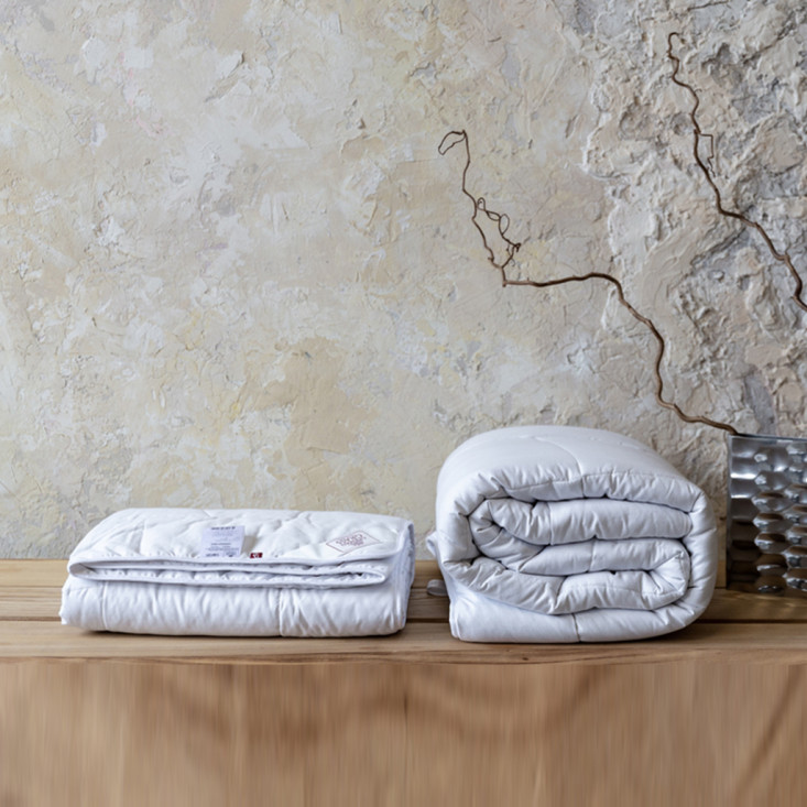 Одеяло легкое евро макси 240х260 Linenwash German Grass