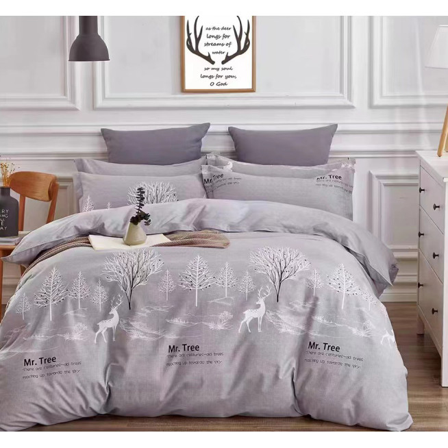 Постельное белье евро Фланель Tango MOMAE136