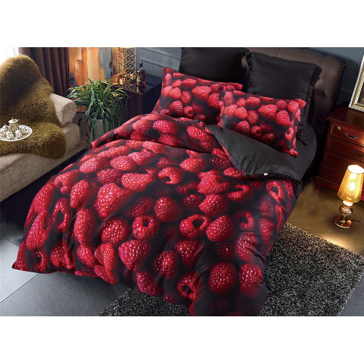 Постельное белье Бамбук 3Д евро CD06-06 Cristelle без наволочек