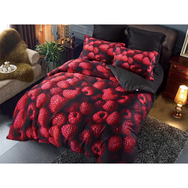 Постельное белье Бамбук 3Д евро CD06-06 Cristelle без наволочек