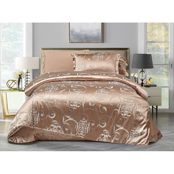 Постельное белье Жаккард евро CJ03-61 Cristelle