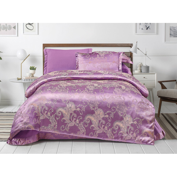 Постельное белье Жаккард евро CJ03-59 Cristelle