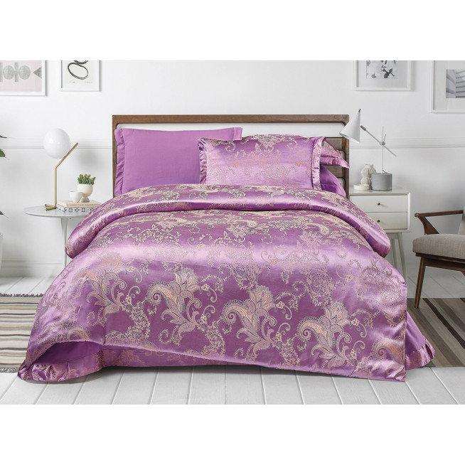 Постельное белье Жаккард евро CJ03-59 Cristelle