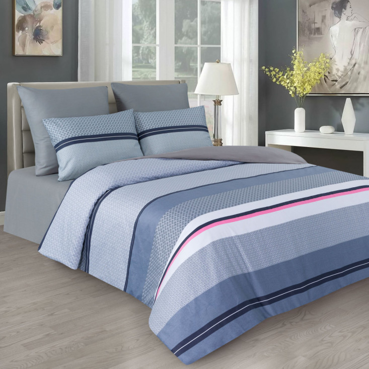 Постельное белье евро сатин Valtery CS-4