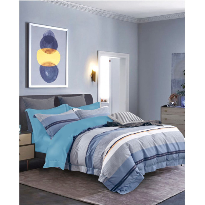 Постельное белье семейное сатин Valtery CS-5