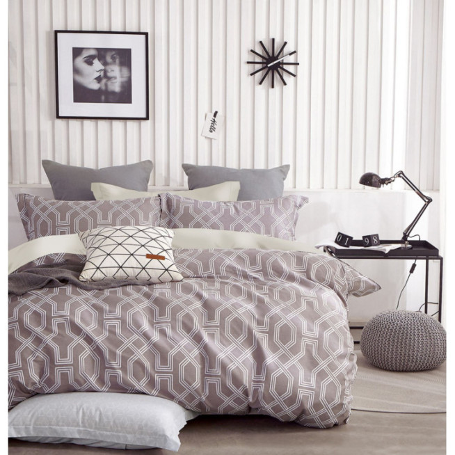 Постельное белье евро сатин Valtery CS-42