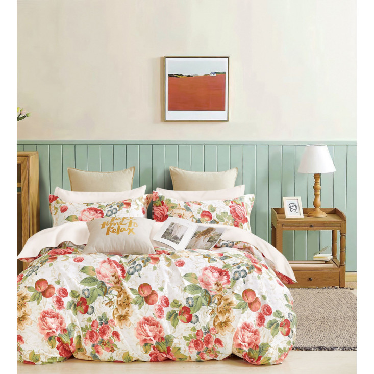 Постельное белье евро сатин Valtery CS-44