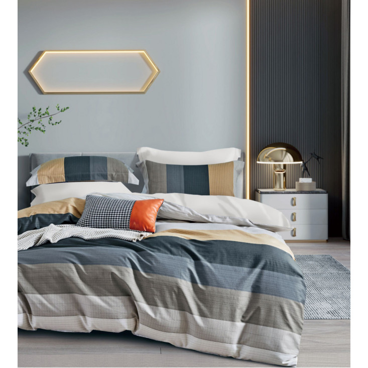 Постельное белье 2 спальное сатин Valtery CS-45