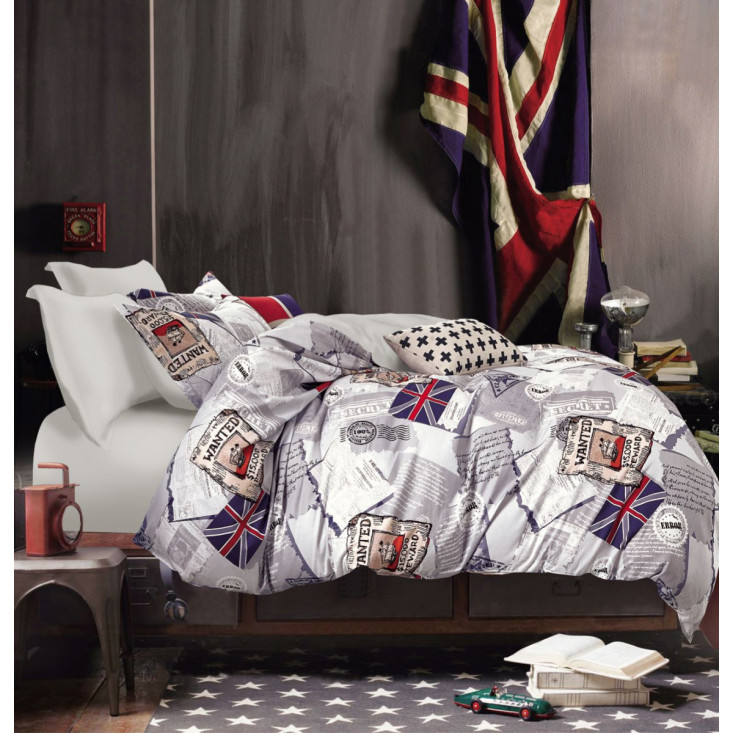 Постельное белье 1/5-спальное сатин Valtery CS-51