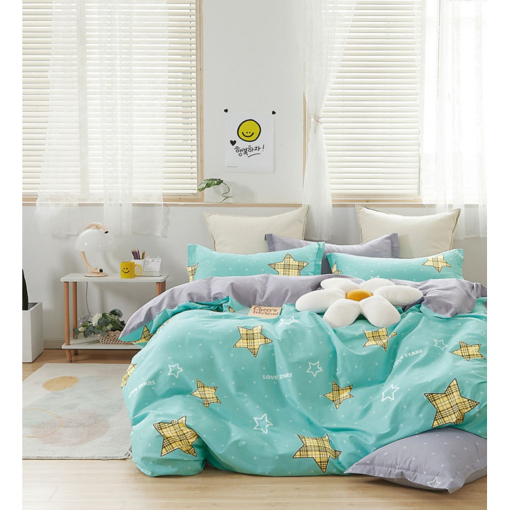 Постельное белье евро сатин Valtery CS-52