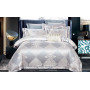 Постельное белье 2 спальное сатин жаккард Вальтери JC-94