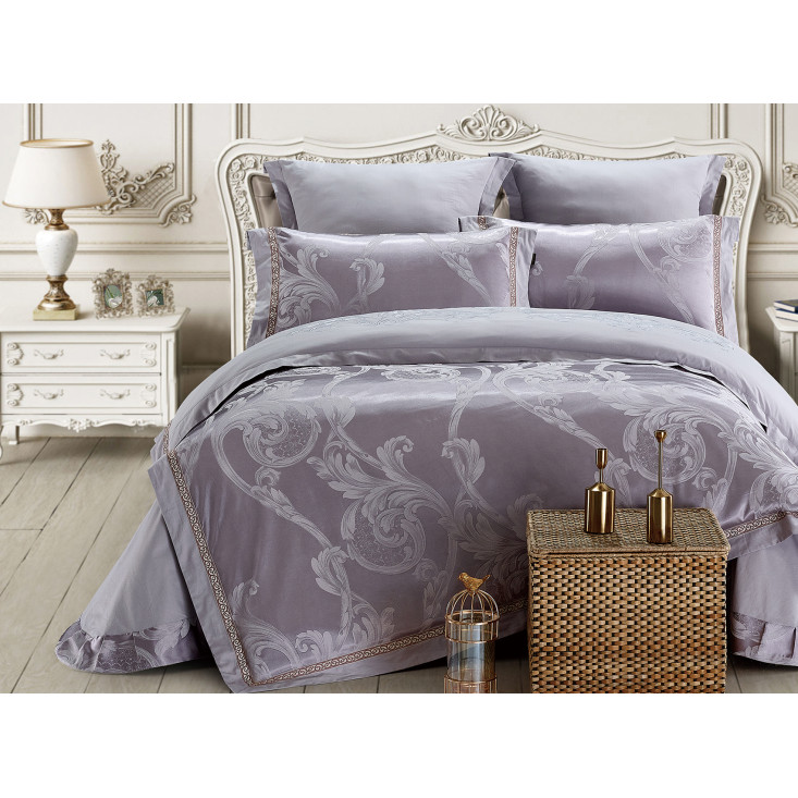 Постельное белье евро Жаккард Cristelle TJ113-53