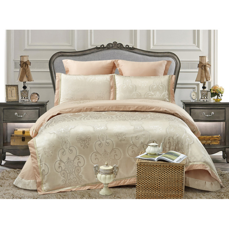 Постельное белье евро Жаккард Cristelle TJ113-60