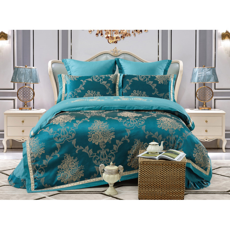 Постельное белье евро Жаккард Cristelle TJ113-61