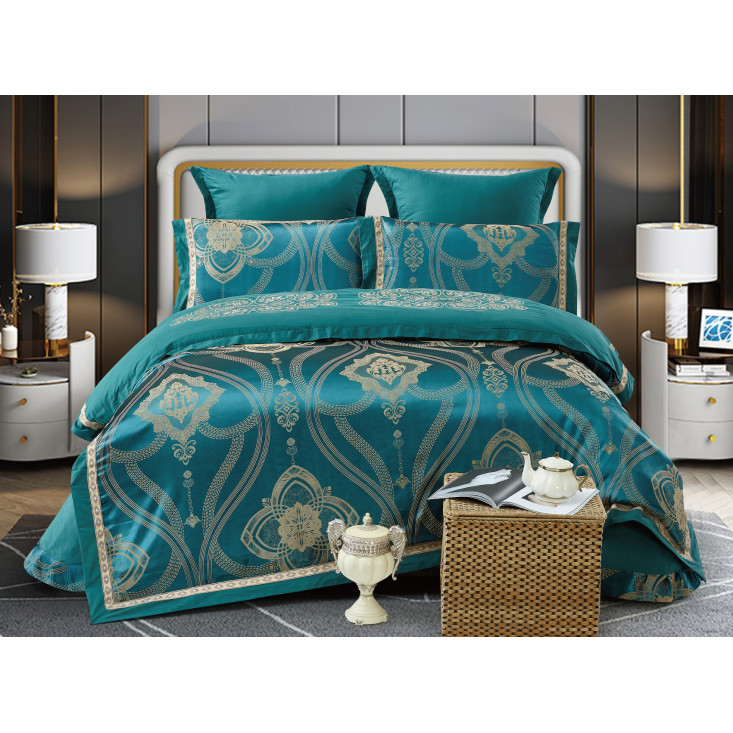 Постельное белье евро Жаккард Cristelle TJ113-62