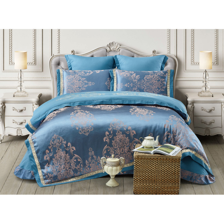 Постельное белье евро Жаккард Cristelle TJ113-73