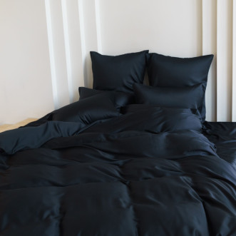 Пододеяльник тенсел евро 200х220 Черный Бриллиант German Grass