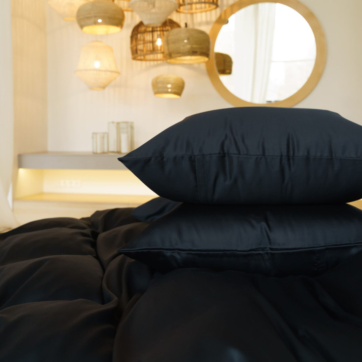 Наволочки тенсел 50х70 Black Brilliant Grass German Grass