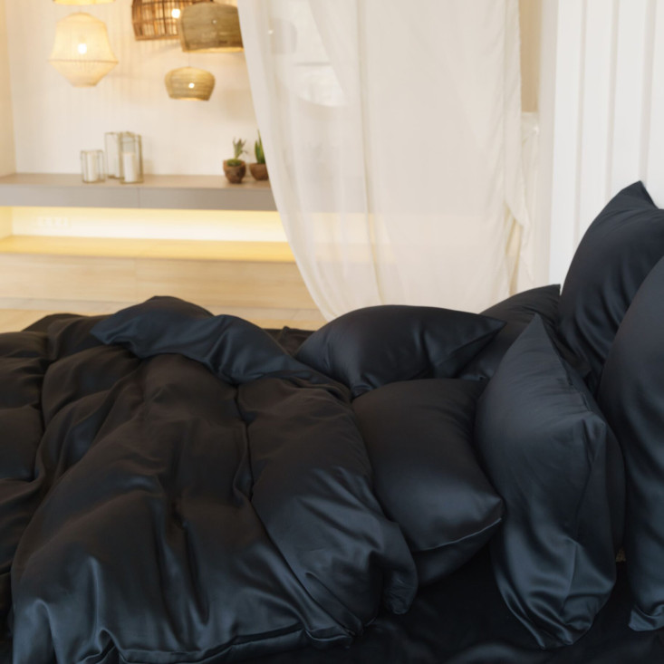 Постельное белье 1,5 спальное Black Brilliant Grass German Grass наволочки 70х70