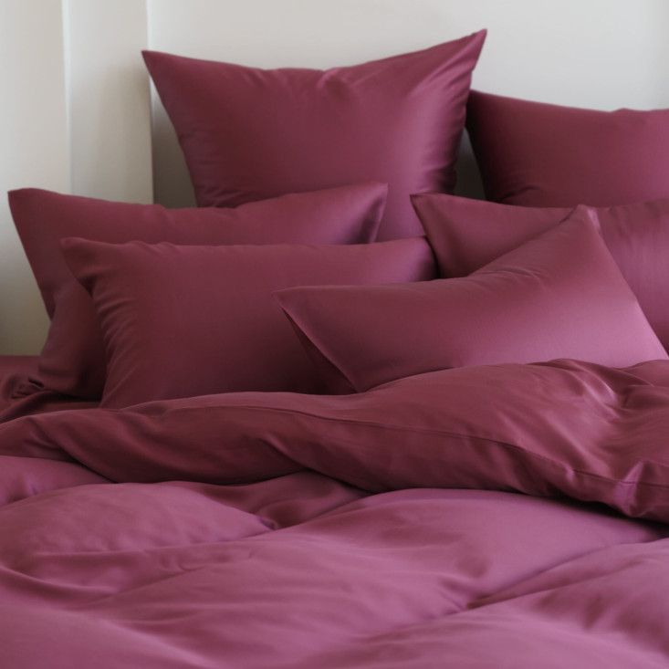 Простыня тенсел 160x200 на резинке Purple Brilliant Grass German Grass