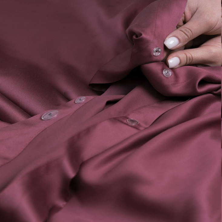 Постельное белье 1,5 спальное с простыней на резинке Purple Brilliant Grass German Grass наволочки 70х70
