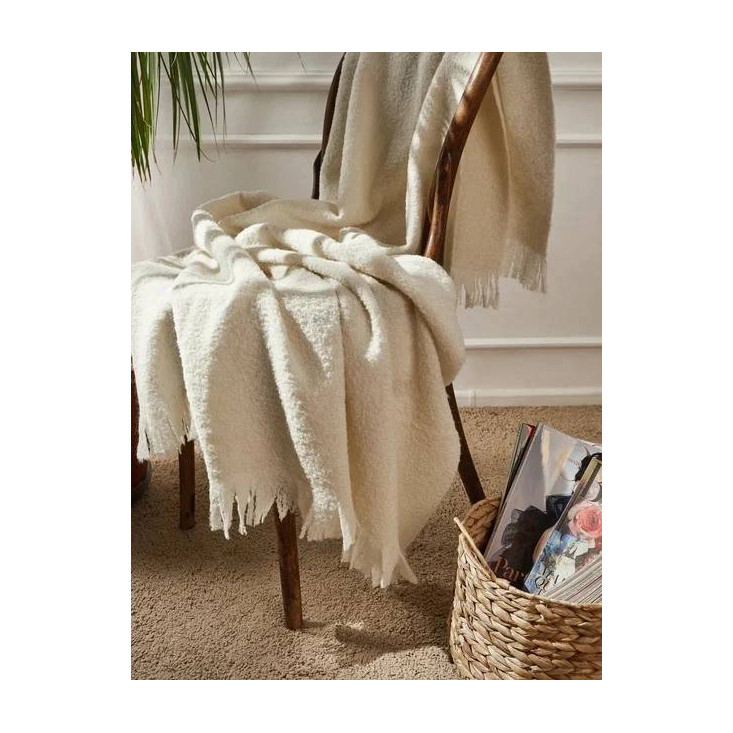 Шерстяной плед бэби альпака PBA-17 Incalpaca Premium