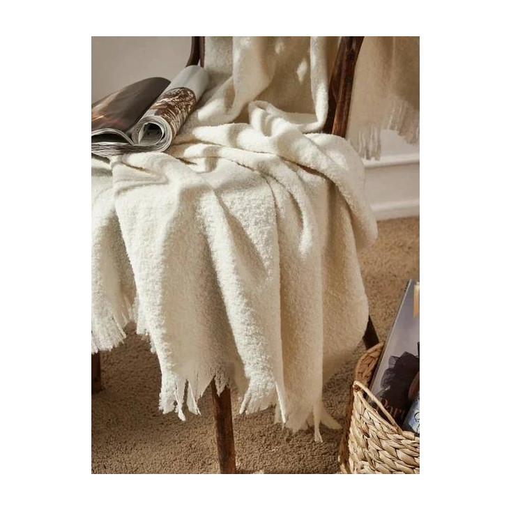 Шерстяной плед бэби альпака PBA-17 Incalpaca Premium