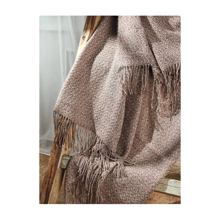 Шерстяной плед альпака PBA-5 Incalpaca