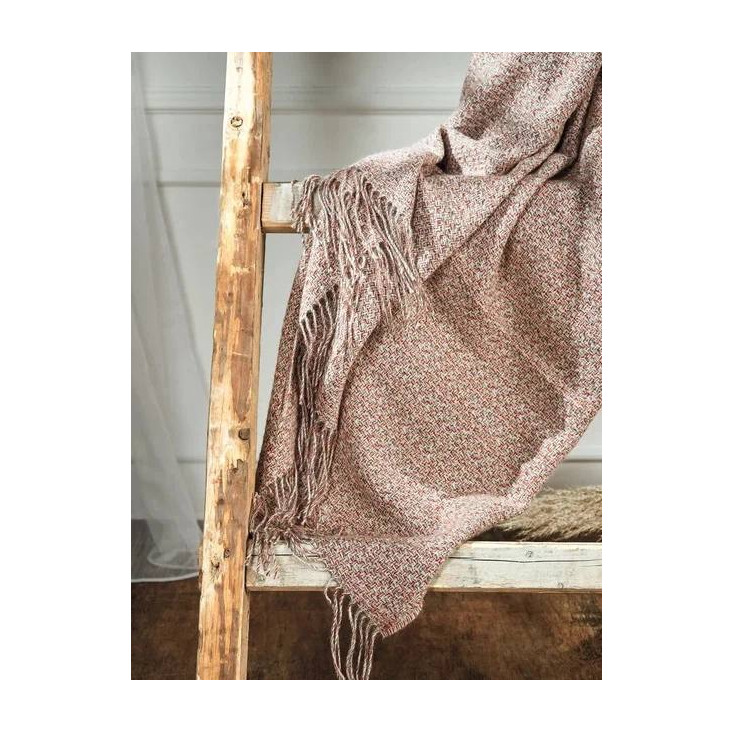 Шерстяной плед альпака PBA-5 Incalpaca