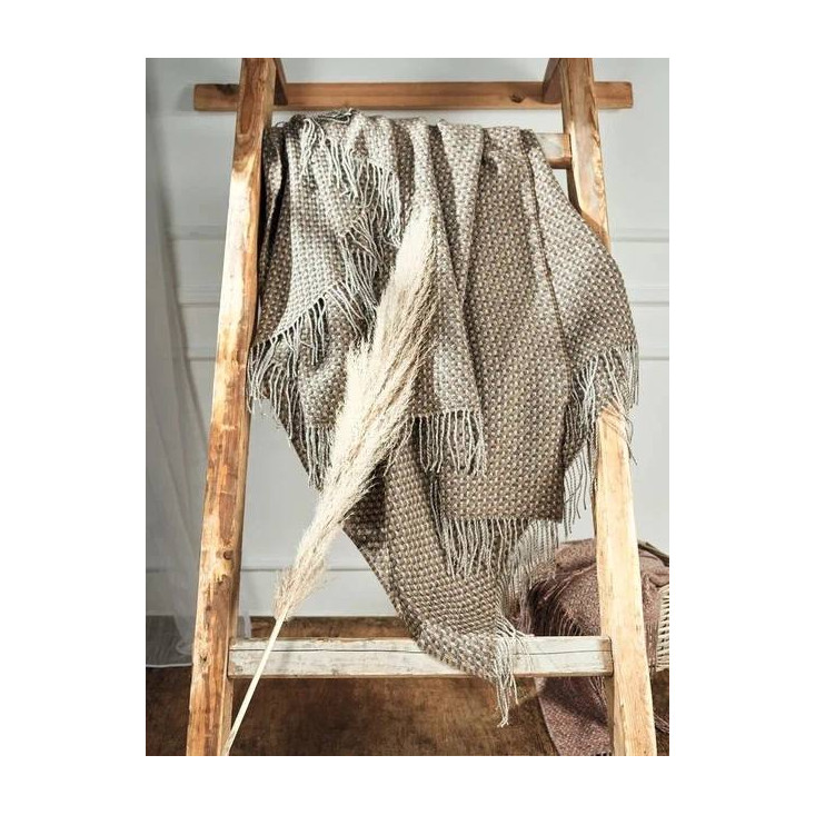 Шерстяной плед альпака PBA-6 Incalpaca