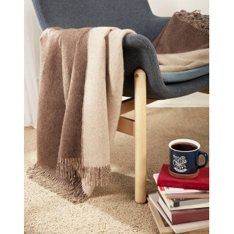 Шерстяной плед бэби альпака PBA-11 Incalpaca Premium