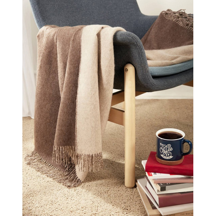 Шерстяной плед бэби альпака PBA-11 Incalpaca Premium