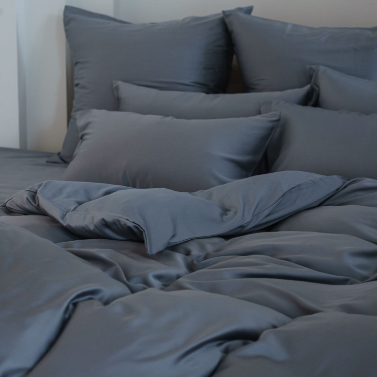 Постельное белье семейное Grey Brilliant Grass German Grass наволочки 50х70